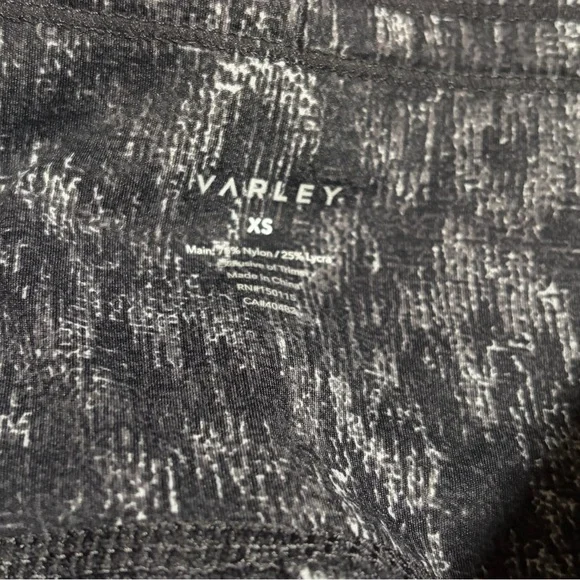 Varley Let's Go High Rise Legging 25 - Monochrome Cheetah - Womens size XS - Picture 7 of 8